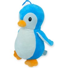 Peluş Sevimli Hayvanlar 25 cm - Mavi Penguen (Lisinya)