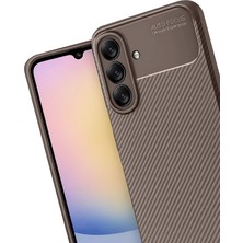 LTG Nova Newface Galaxy A17 5g Auto Focus Karbon Kapak - Kahverengi