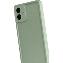 LTG Nova Newface Galaxy A07 4g Viera Silikon - Açık Yeşil