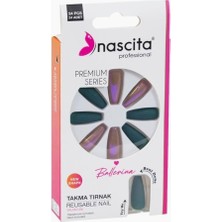 Braventa Collection 24'lü Ballerina Renkli Takma Tırnak - 156