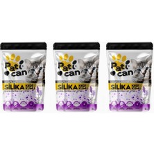 Braventa Collection Patican 3 Adet Lavanta Silika Kristal Kedi Kum 5 L