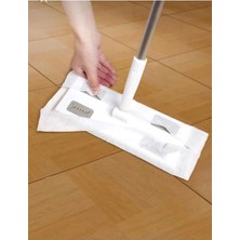 Braventa Collection Teleskopik Yer Mopu (Yeşil) +Yüzey 48'li Temizlik Bezi Hediyeli (NKS150)