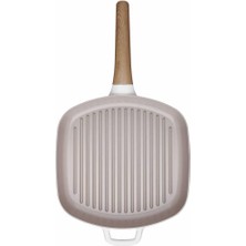 Braventa Collection Korkmaz A2985 Seramik Kare Grill Tava 28X28 cm