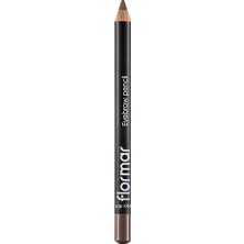 Braventa Collection Özel Fırça Kapaklı Kaş Kalemi (Açık Kahverengi) - Eyebrow Pencil - 401-8690604109418 (Kahve)