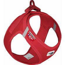 Braventa Collection Vest Harness Curli Clasp Softshell Red Xl