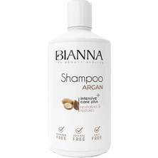 Braventa Collection Bianna Argan Yağlı Tuzsuz Sülfatsız ve Parabensiz Canlandırıcı ve Onarıcı Saç Bakım Şampuanı - 500ML