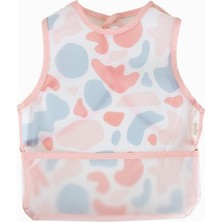 Braventa Collection Babyjem Leke Tutmaz Giymeli Önlük Pembe Puzzle