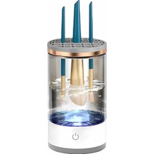 Braventa Collection Orret Home Elektrikli Makyaj Fırçası Temizleyici – Ultrasonik Derin Temizleme, Hızlı Kurutma ve Deri