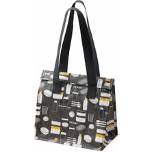 Braventa Collection Yemek Çantası Taşınır Siyah 5 kg Yıkanır Yemek Çantası