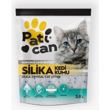 Braventa Collection Patican 3 Adet Silika Kristal Kedi Kumu 3.8 Lt