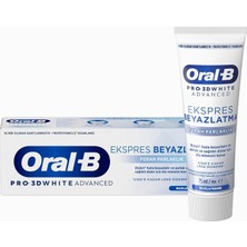 Braventa Collection Oral-B Pro 3D White Advanced Ekspres Beyazlatma Ferah Parlaklık Diş Macunu 75 ml