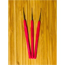 Kartopu Yumuşak Silikon Saplı Oya ve Dantel El Işi Tığ. No: 20. 3 Adet.