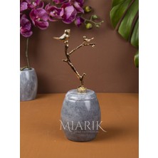 UltraMint Granit Gri Mermer Desenli Pamukluk, Şık ve Dayanıklı Aksesuar