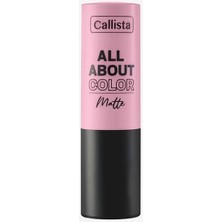 Braventa Collection All About Color Matte Lipstick Mat Görünümlü Ruj 504 That Rose, Bordo