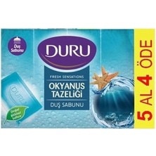 Braventa Collection Duru Fresh Sensatıon Okyanus Esintisi Duş Sabunu 5 * 150 gr (5 Al 4 Öde)