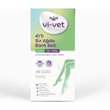 Braventa Collection Vi-Vet Sir Ağda Bant Seti Azulen, 41 Adet