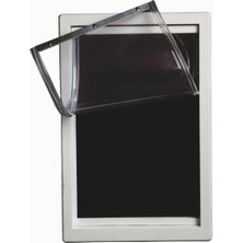 Braventa Collection Ideal Pet Products Ekran Koruyucu Evcil Hayvan Kapısı, Ekstra Büyük, 26,5 cm x 38,1 cm Kapak Boyutu,