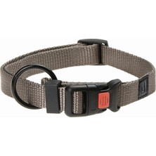 Braventa Collection Kilitli Boyun Tasma, Köpek, S 30-45 Cm, Gri