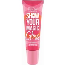 Braventa Collection Show By Pastel Show Your Magic Gloss Color Changing - Renk Değiştiren Dudak Parlatıcısı, 9 ml