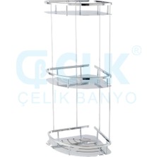 UltraMint Şık Üçlü Pirinç Dekoratif Parça, 19X19 Cm, 10 Yıl Garantili