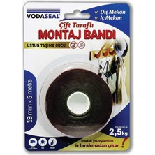 Braventa Collection Vodaseal Montaj Bandı, Gri 19MMX5MT