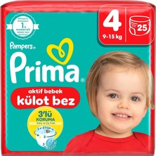 Braventa Collection Külot Bez, 4 Numara Bebek Bezi, 25 Adet
