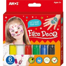 Braventa Collection Face Deco 6 Renk Yüz Boyası