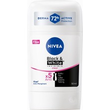 Braventa Collection Kadın Stick Deodorant &white Invisible 72 Saat Anti-Perspirant Koruma, 50 ml