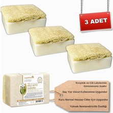 Braventa Collection Doğal Kabak Lifli Keçi Sütü Sabunu 120 gr x 3 Adet Tüm Cilt Tipleri Için Nemlendirici ve Yenileyici