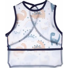 Braventa Collection Babyjem Leke Tutmaz Giymeli Dinozor Önlük