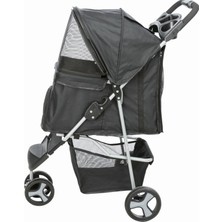 Braventa Collection Köpek ve Kedi Arabası, 47X100X80 Cm, Siyah