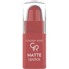 Braventa Collection Golden Rose Matte Lipstick (Mini) No:10 - Ruj