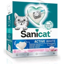 Braventa Collection Active White Çiçeği Topaklanan Kedi Kumu 6l