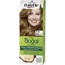 Braventa Collection Palette Kalıcı Doğal Renkler 7.5 Açık Karamel Saç Boyası