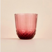 Braventa Collection Bella Maison Colore Kesme Bardak Gül Kurusu (320 Cc)