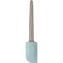 Braventa Collection Bakglad Kauçuk Spatula, Bej/mavi 26 cm