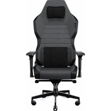 Braventa Collection Exvega Business Pro Dokuma Kumaş Masajlı Profesyonel Yönetici ve Çalışma Koltuğu (Gri)