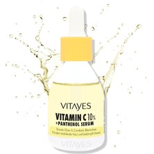 Braventa Collection Vıtayes C Vitamini%10 ve Panthenol Cilt Tonu Eşitleyici Leke Karşıtı Aydınlatıcı Nemlendirici Serum,