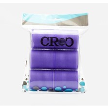 Braventa Collection 1203 Cırtlı Sünger Bigudi Mor 6lı Çap 5cm