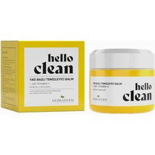 Braventa Collection Herbaderm Hello Clean Yağ Bazlı Temizleyici Balm Aydınlatıcı, Canlandırıcı + Saf Vitamin C 100 ml