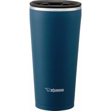 Braventa Collection Zojirushi SX-FSE45 Süzgeçli Kapak Vakumlu Termos Bardak 0.45L Lacivert