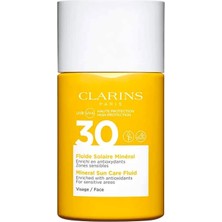 Braventa Collection Clarins Sun Care Fluid For Face Güneş Kremi Spf 30 1 Paket (1 x 30 Ml)