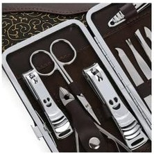 Braventa Collection Manikür Pedikür Seti 13 Parça Çantalı Bakım Seti Tırnak Bakım Seti