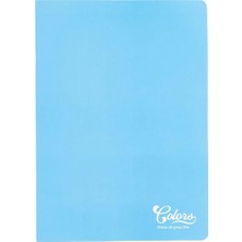 Braventa Collection Colors A4 60 Yaprak Kareli Defter, Mavi