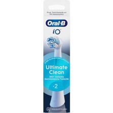 Braventa Collection Oral-B Io Ultimate Clean Beyaz Diş Fırçası Yedek Başlığı 2 Adet