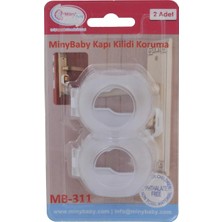 Braventa Collection Miny Baby MB311 Mandallı Barel Kilit (Beyaz)