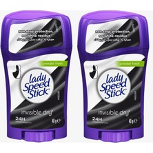 Braventa Collection Lady Speed Stick Deodorant 1.4 Ounce Toz Taze Invisi Kuru (41 Ml) (2 Paket)