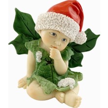 Braventa Collection Top Collection 4494 Minyatür Bahçe ve Teraryum Noel Peri Bebek Heykelcik