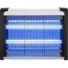 Braventa Collection Kuzey's Store Siyah 6W+ 2000V Iki Ledli Sinek Öldürücü, Ultraviole Işıklı Büyük Boy Sinek Öldürücü,