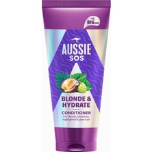 Braventa Collection Aussie Sos Blonde & Hydrate Açık Renk Boyalı, Röfleli ve Gri Saçlar Için Saç Kremi 350ML